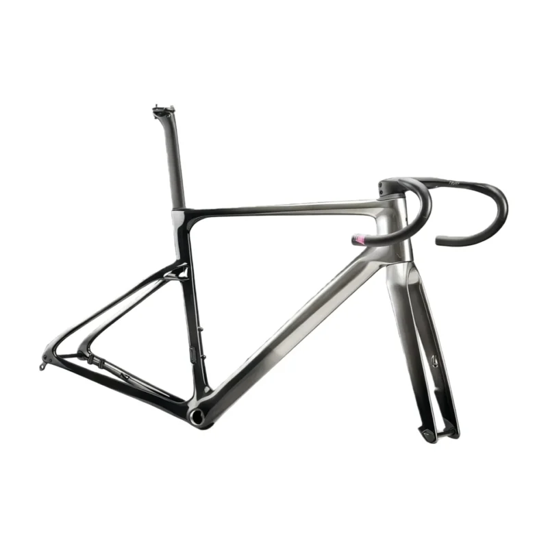685g Bare Carbon Frame Set Wind Eye Aero Rapier Integrated Handlebar