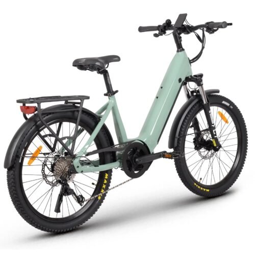 City Commute Step-Thru E-Bike 36V250W Hub Motor Full Safety Kit