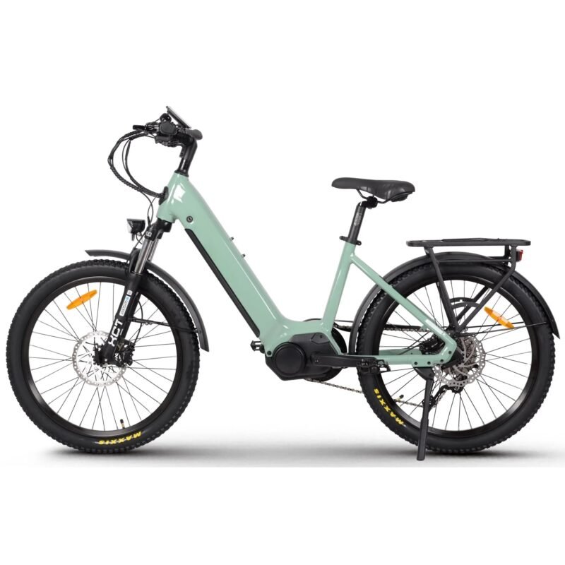 City Commute Step-Thru E-Bike 36V250W Hub Motor Full Safety Kit