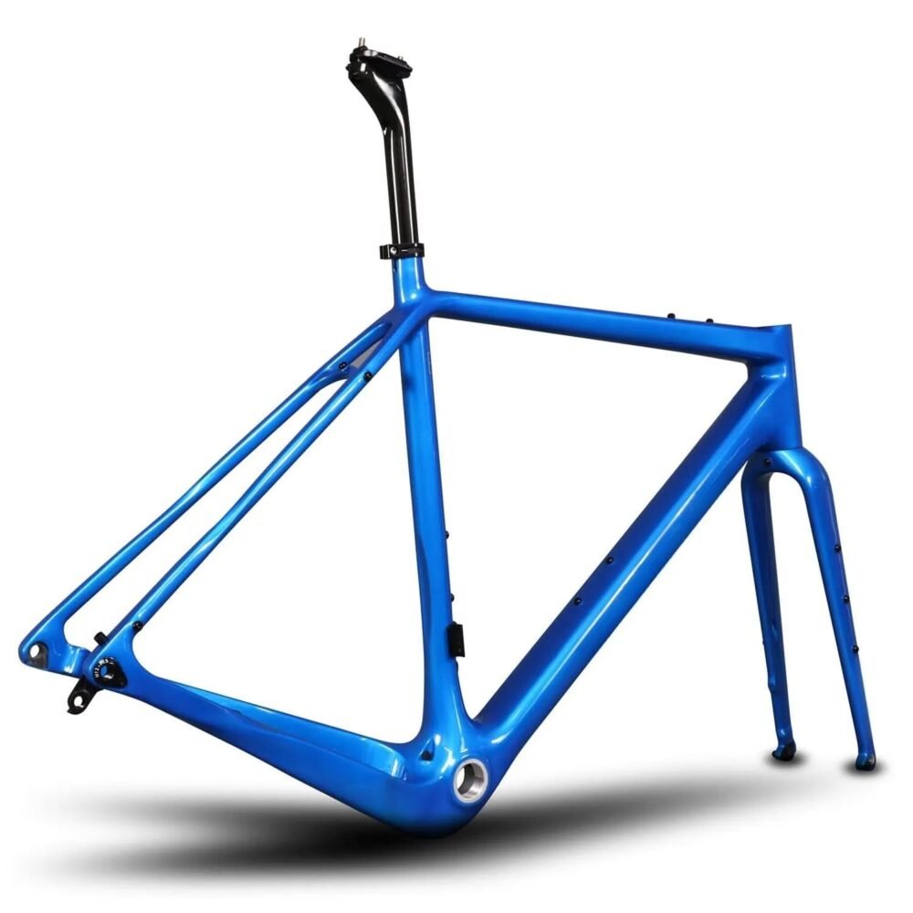 Gravel Race-Ready Carbon Bike Frame | Fast Adventure & Competition-Ready