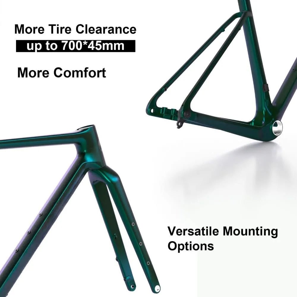 Versatile Adaptive Geometry Gravel Bike