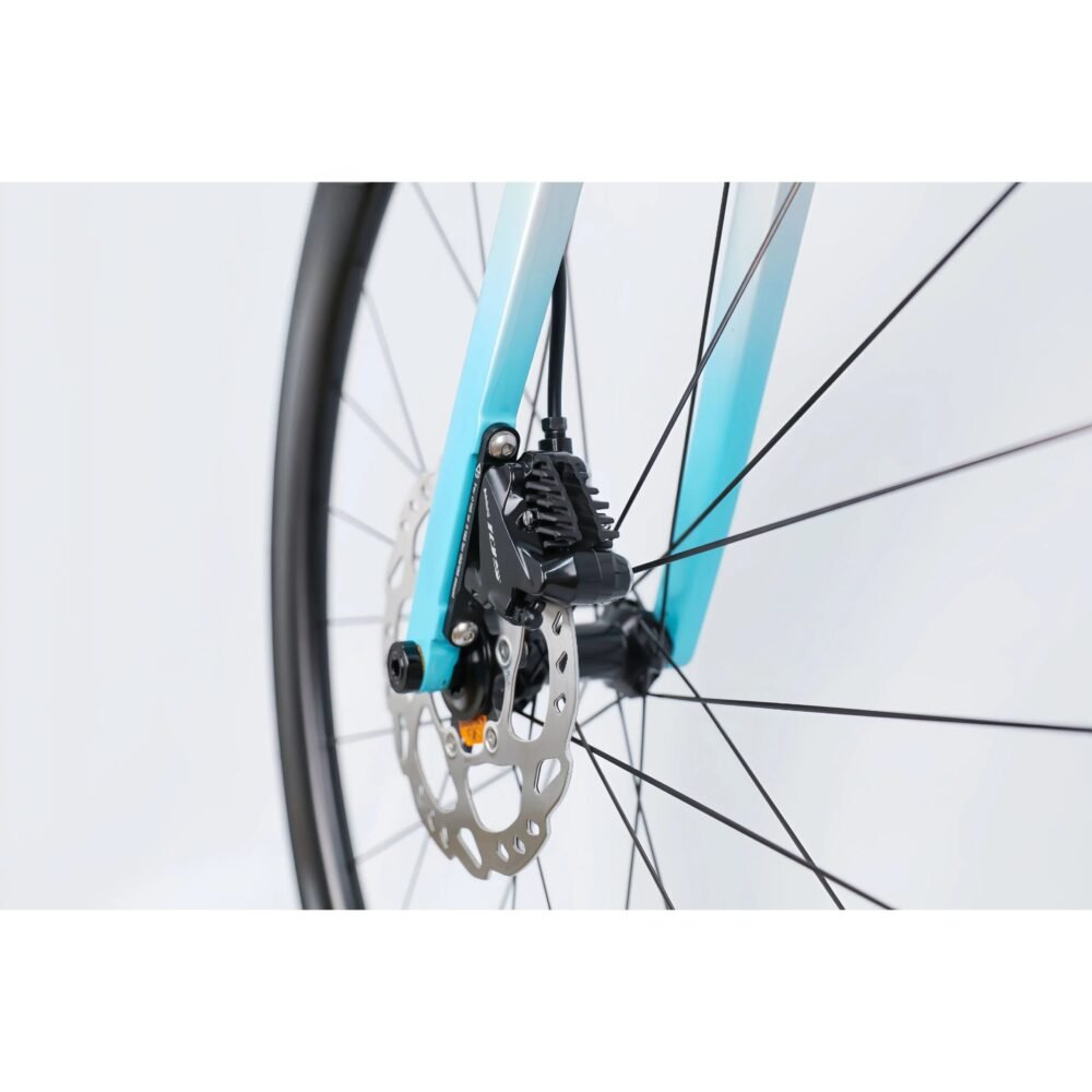 Lightweight T1000 Carbon Road Bike UCI FL38 Disc Wheels 25-32c Tire Clearance