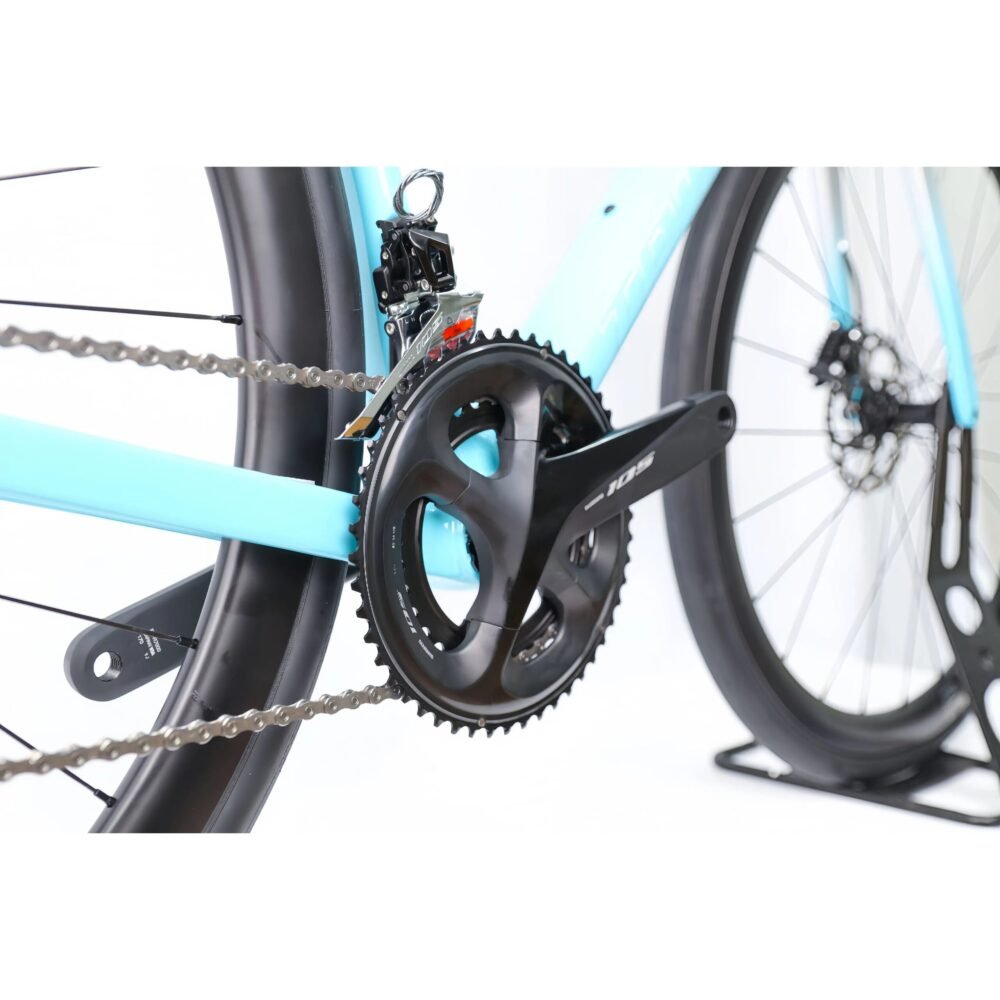 Lightweight T1000 Carbon Road Bike UCI FL38 Disc Wheels 25-32c Tire Clearance