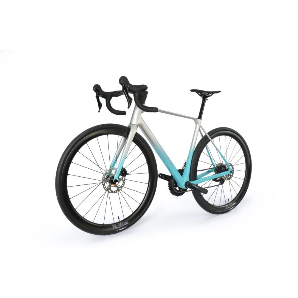 Lightweight T1000 Carbon Road Bike UCI FL38 Disc Wheels 25-32c Tire Clearance