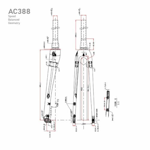 Race Geo CX Frameset - BB86 Power Transfer | Integrated Mounts | Toray T1000 Carbon
