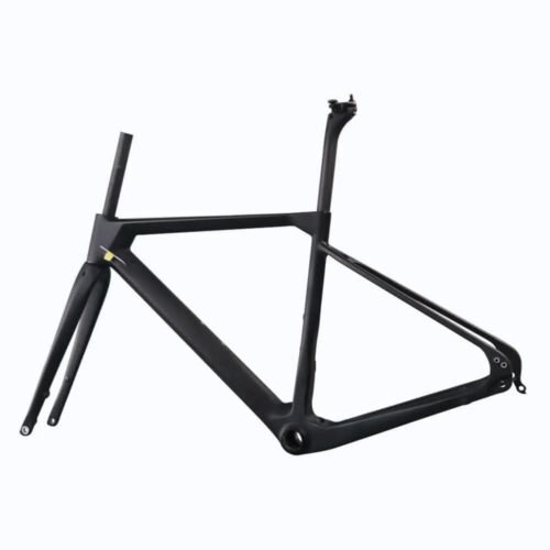 Carbon Fiber Frameset Toray Fibers - Internal Cable Routing | Rigid Fork | Gravel Ready
