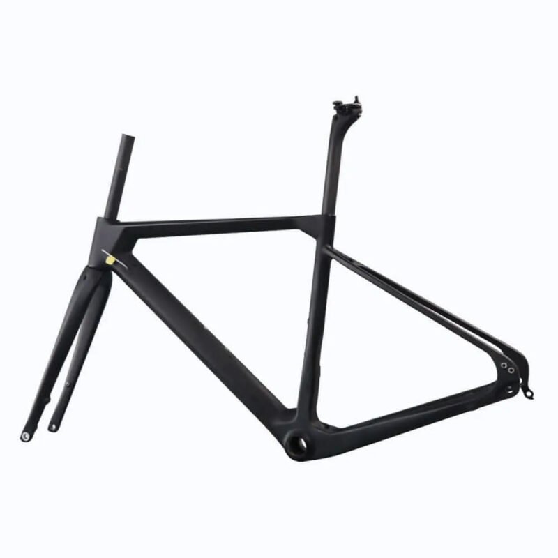 Carbon Fiber Frameset Toray Fibers - Internal Cable Routing | Rigid Fork | Gravel Ready