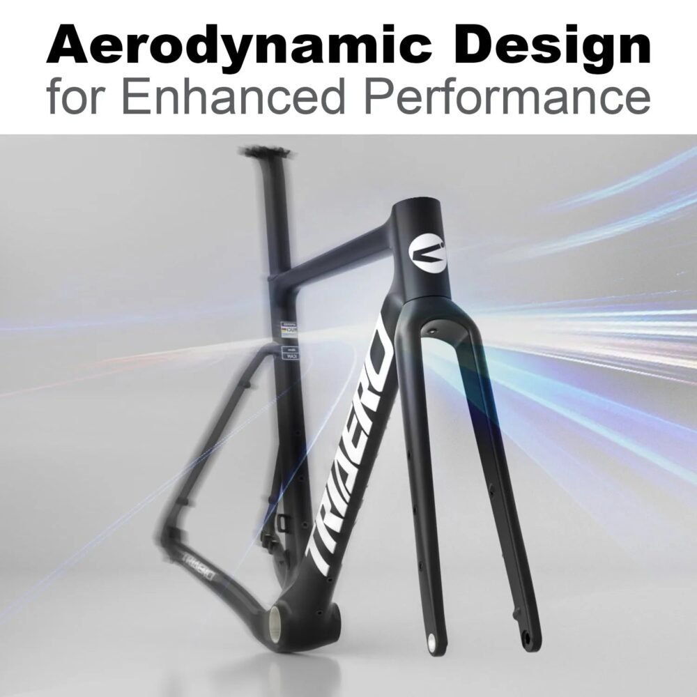 Matte Black UCI Aero Road Frame Set 45131