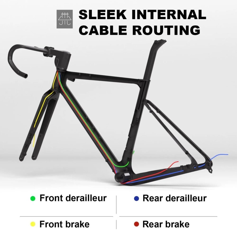 Matte Black UCI Aero Road Frame Set 45131