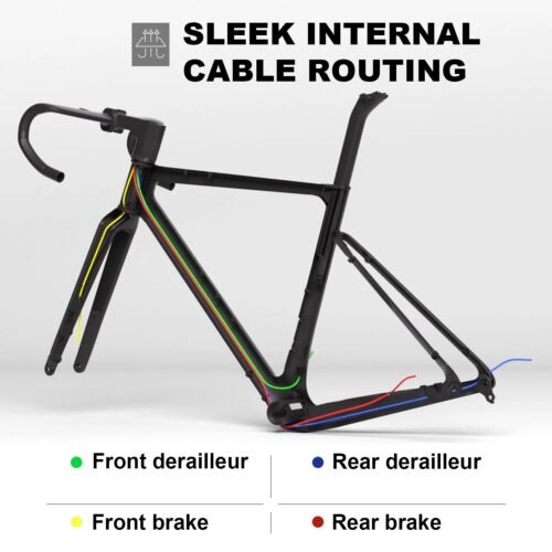 Matte Black UCI Aero Road Frame Set 45131