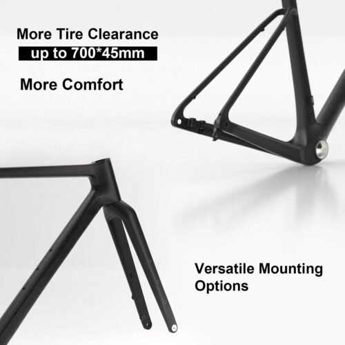 Matte Black UCI Aero Road Frame Set 45131