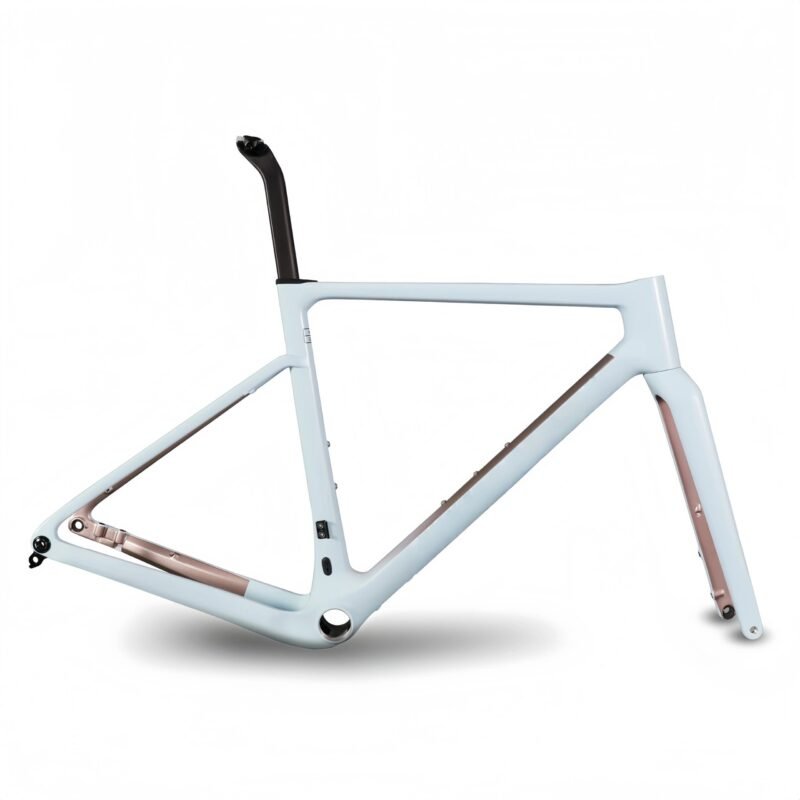 UCI certified | T47 bottom bracket | Carbon fiber gravel bike frame