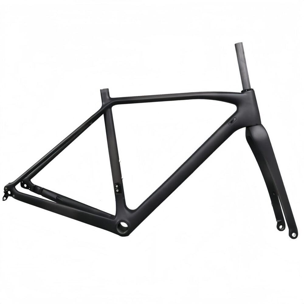 Race Geo CX Frameset - BB86 Power Transfer | Integrated Mounts | Toray T1000 Carbon