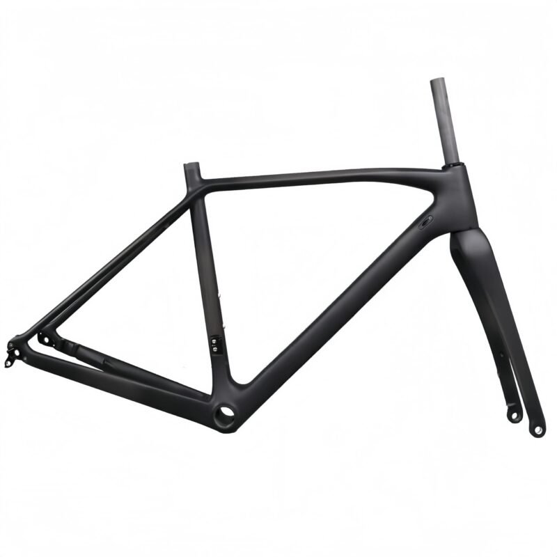 Race Geo CX Frameset - BB86 Power Transfer | Integrated Mounts | Toray T1000 Carbon