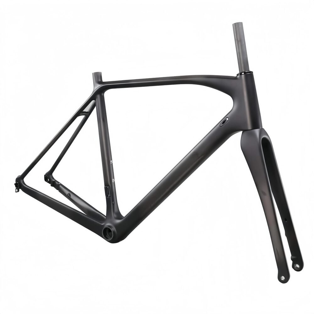 Race Geo CX Frameset - BB86 Power Transfer | Integrated Mounts | Toray T1000 Carbon