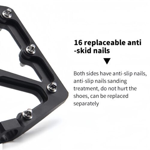 Ultra-light Durable Aluminum Flat Pedals Fitting Various Bikes