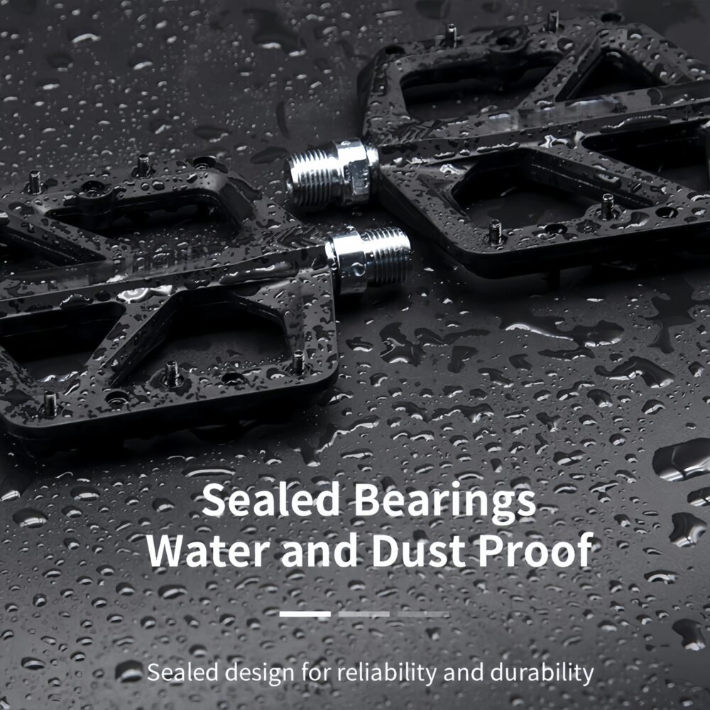 Universal 9/16" Bike Pedals - Anti-Slip Nylon Composite