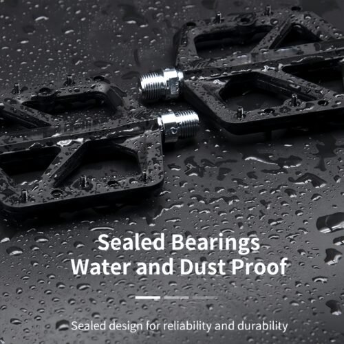 Universal 9/16" Bike Pedals - Anti-Slip Nylon Composite