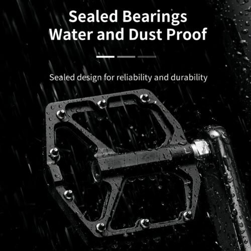 Ultra-light Durable Aluminum Flat Pedals Fitting Various Bikes