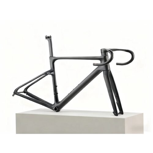 685g Bare Carbon Frame Set Wind Eye Aero Rapier Integrated Handlebar