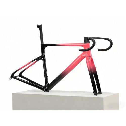 685g Bare Carbon Frame Set Wind Eye Aero Rapier Integrated Handlebar