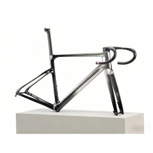 685g Bare Carbon Frame Set Wind Eye Aero Rapier Integrated Handlebar