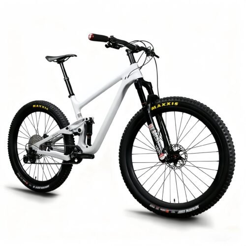 Trail Carbon Mountain Bike - Light Frame | RockShox Suspension | Maxxis Tires