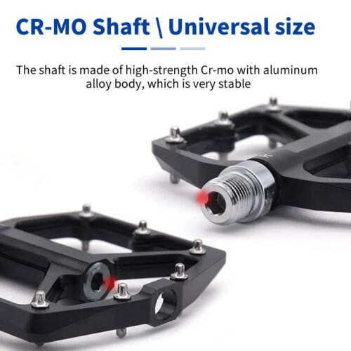 Ultra-light Durable Aluminum Flat Pedals Fitting Various Bikes