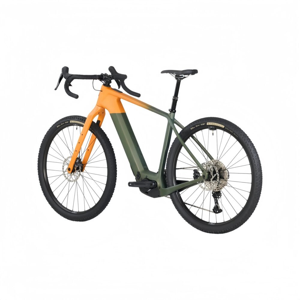 Rugged-Road Carbon Gravel E-Bike | Shimano GRX 1x11 & 625Wh Power Tube