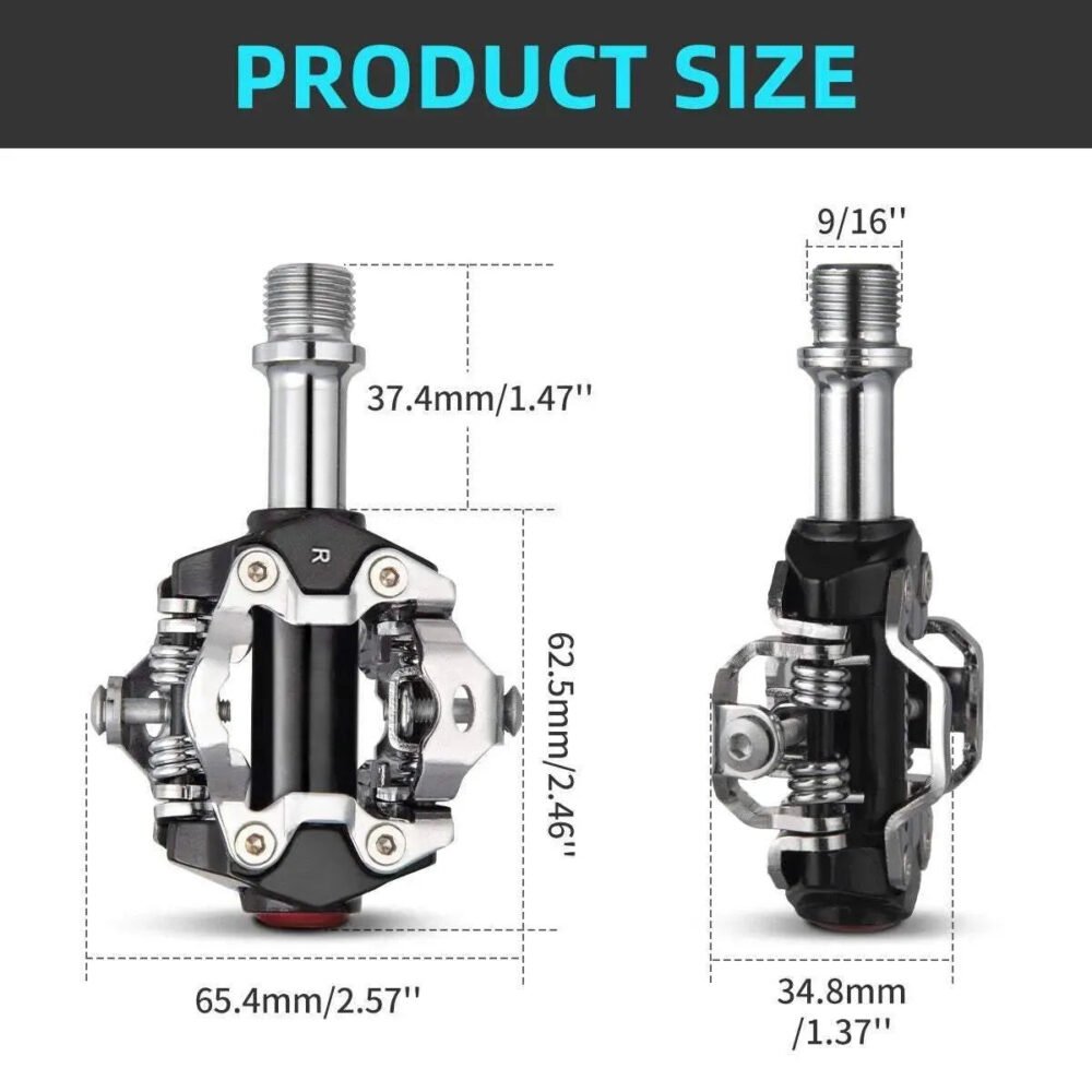Mountain Bike SPD Clip Pedals Self-Lock System Pedals For Mtb