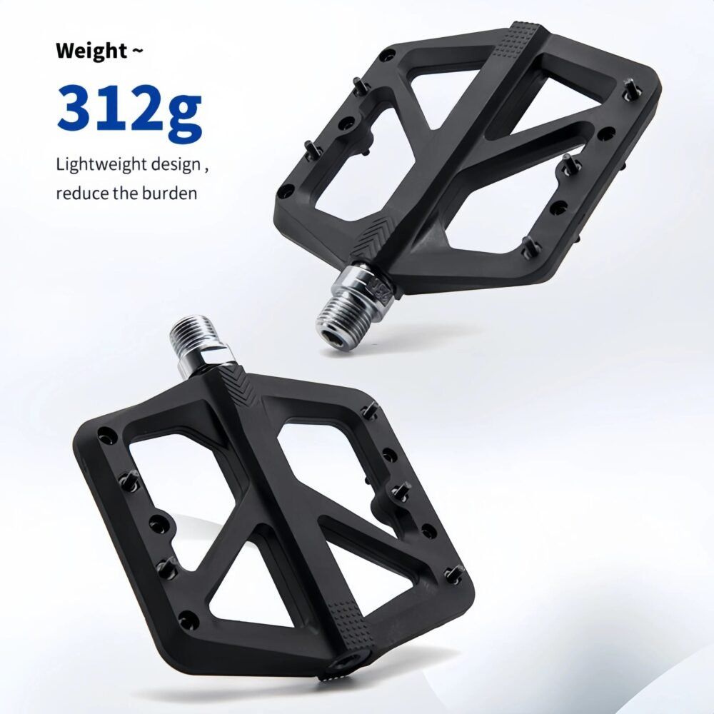 Universal 9/16" Bike Pedals - Anti-Slip Nylon Composite