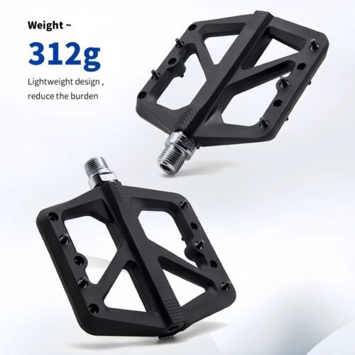 Universal 9/16" Bike Pedals - Anti-Slip Nylon Composite