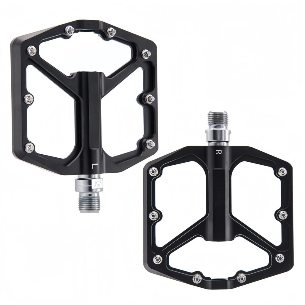 Ultra-light Durable Aluminum Flat Pedals Fitting Various Bikes