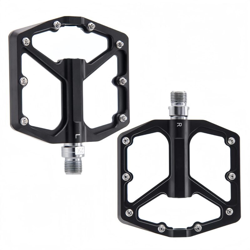 Ultra-light Durable Aluminum Flat Pedals Fitting Various Bikes