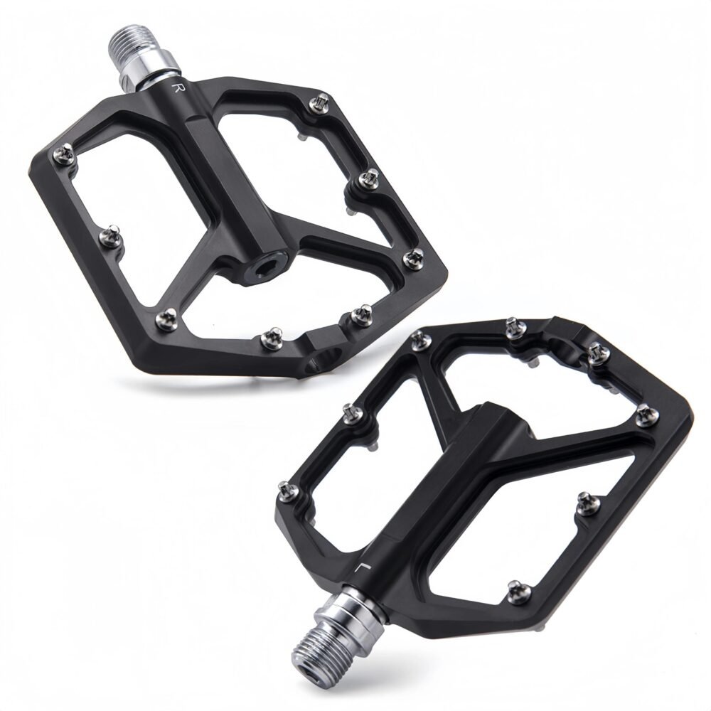 Ultra-light Durable Aluminum Flat Pedals Fitting Various Bikes