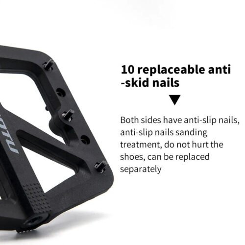 Universal 9/16" Bike Pedals - Anti-Slip Nylon Composite