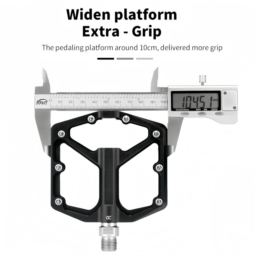 Ultra-light Durable Aluminum Flat Pedals Fitting Various Bikes