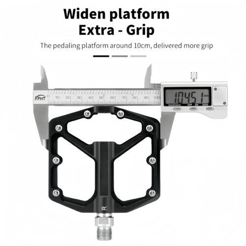 Ultra-light Durable Aluminum Flat Pedals Fitting Various Bikes