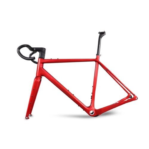 Gravel Race-Ready Carbon Bike Frame | Fast Adventure & Competition-Ready
