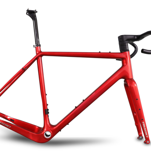 Gravel Race-Ready Carbon Bike Frame | Fast Adventure & Competition-Ready