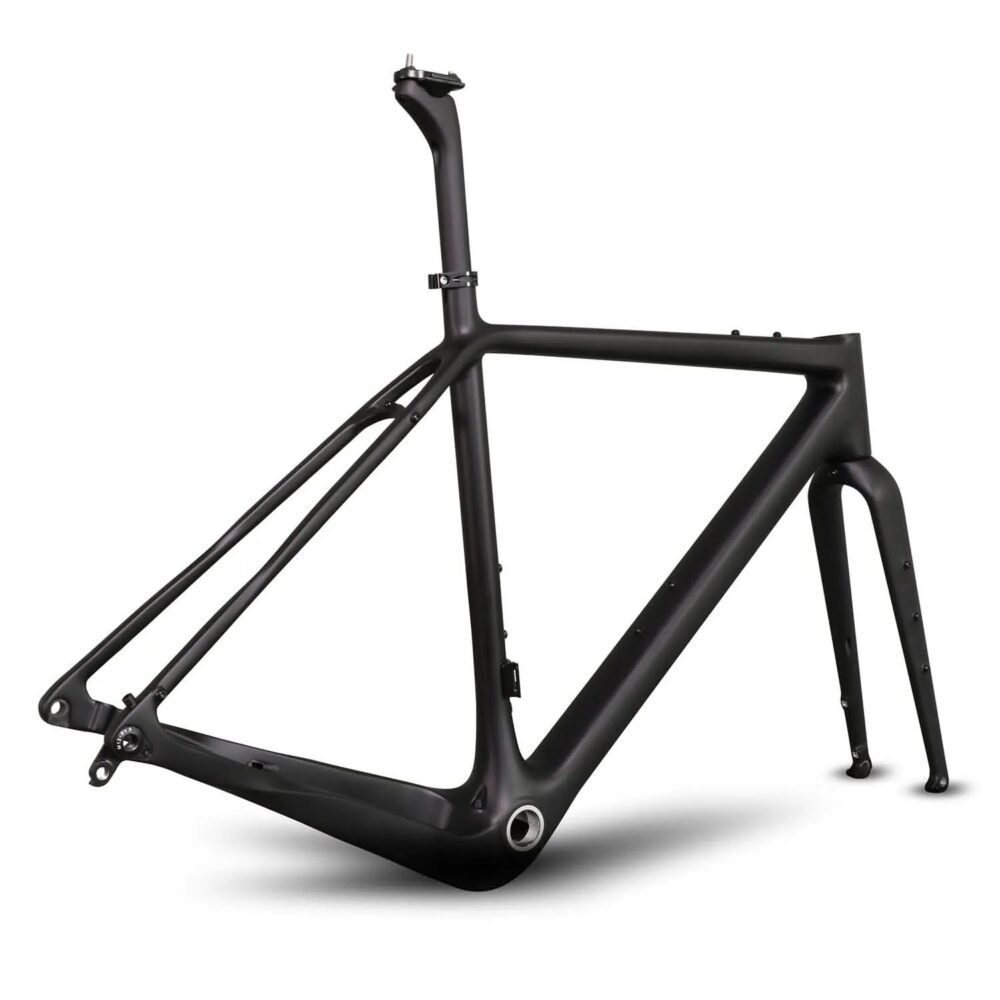 Gravel Race-Ready Carbon Bike Frame | Fast Adventure & Competition-Ready