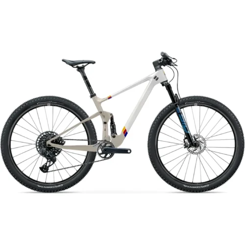 Full-Suspension Mountain Bike - Torayca T1000/T800 Carbon Frame, 428mm Short Chainstays, 29-inch Wheels