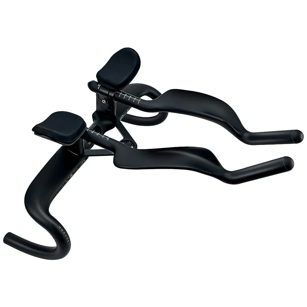 Sunremo Carbon Fiber Handlebar Road Bike Internal Wiring TT Rest Bar with Spacer