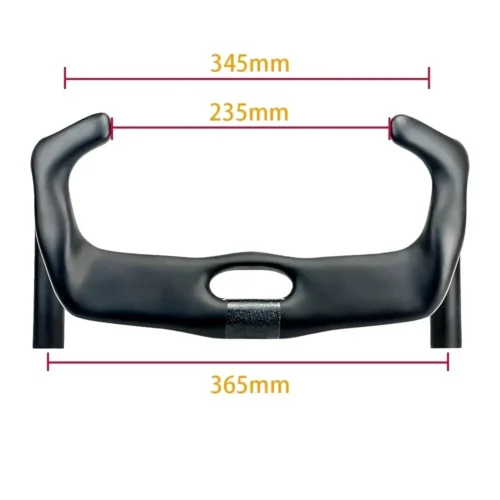 New Full Carbon Fiber Track Cycling Handle Sprint Bicycle Handlebar TT Bike UCI