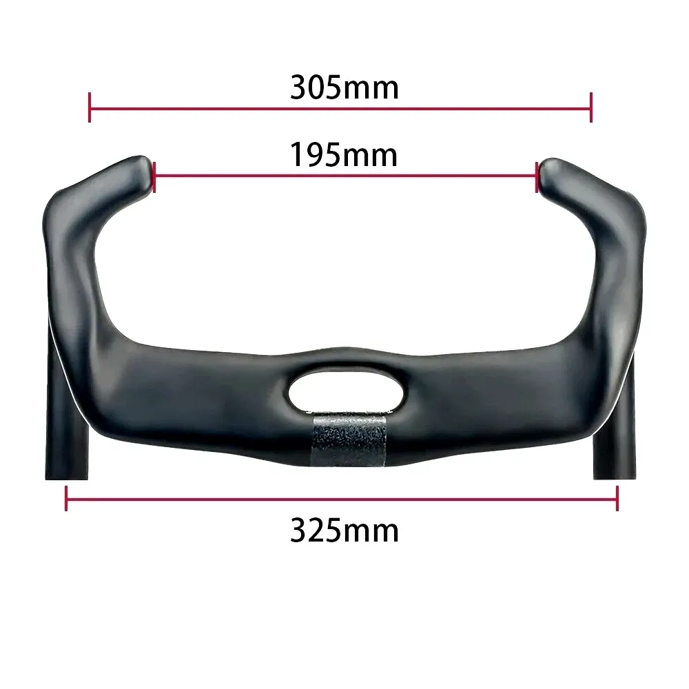 New Full Carbon Fiber Track Cycling Handle Sprint Bicycle Handlebar TT Bike UCI