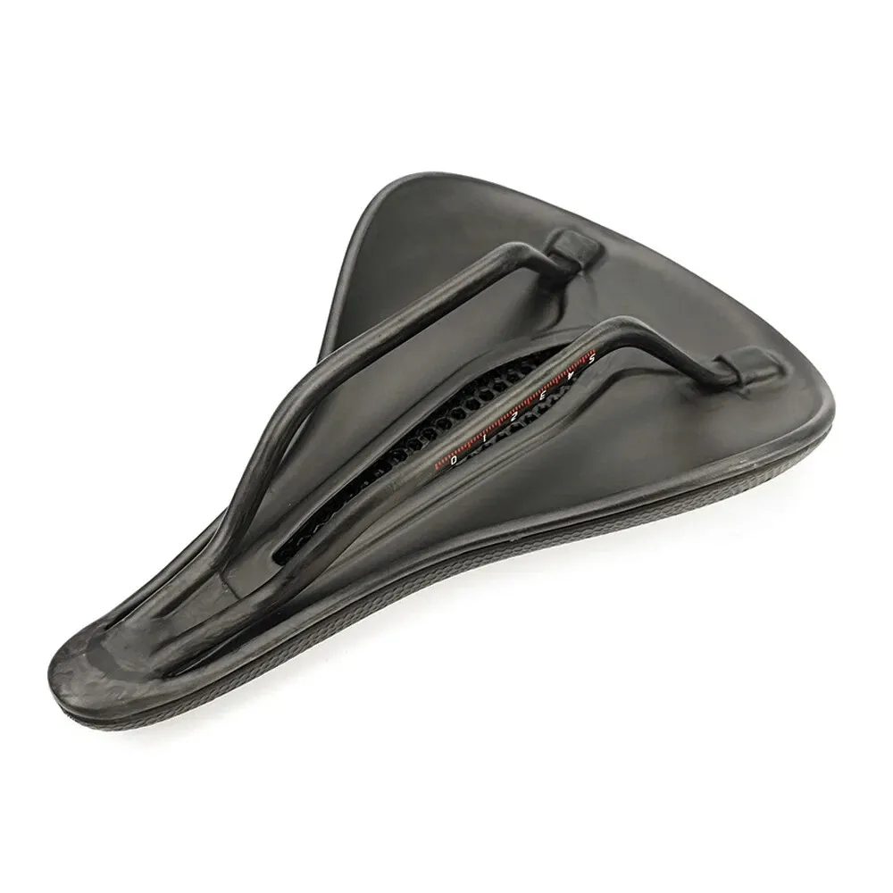 TCF-186-13 3D Printed Carbon Saddle Comfortable Road MTB Bike Seat Cozy Honeycomb Cushion