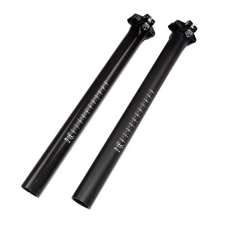 Mountain Road Bike Seatpost Seatposts 25.4/27.2/30.8/31.6*350 400mm Bike Parts