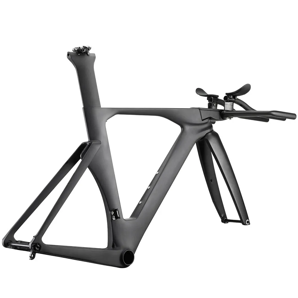 Sunremo T1100 Carbon TT Frame Time Trial Bike Aero Racing Triathlon Bicycle