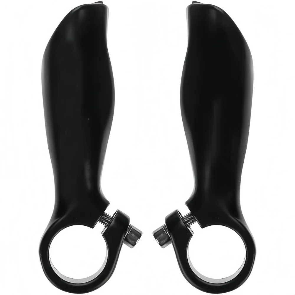 TCF201-3 Bull Bars MTB, Ergo Handlebars Alloy Ends, Bar for MTBs Road City Folding Bikes