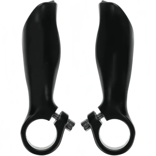 TCF201-3 Bull Bars MTB, Ergo Handlebars Alloy Ends, Bar for MTBs Road City Folding Bikes